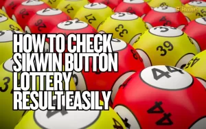 button lottery result