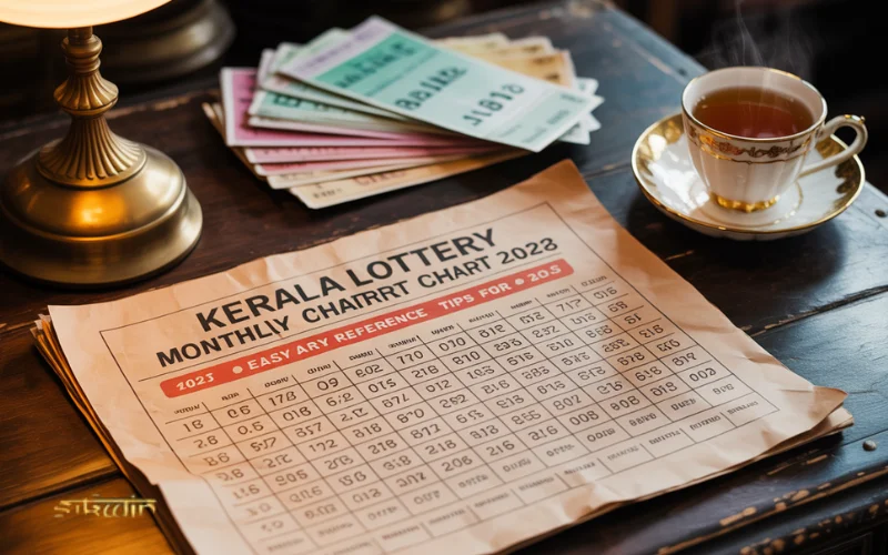 kerala lottery monthly chart
